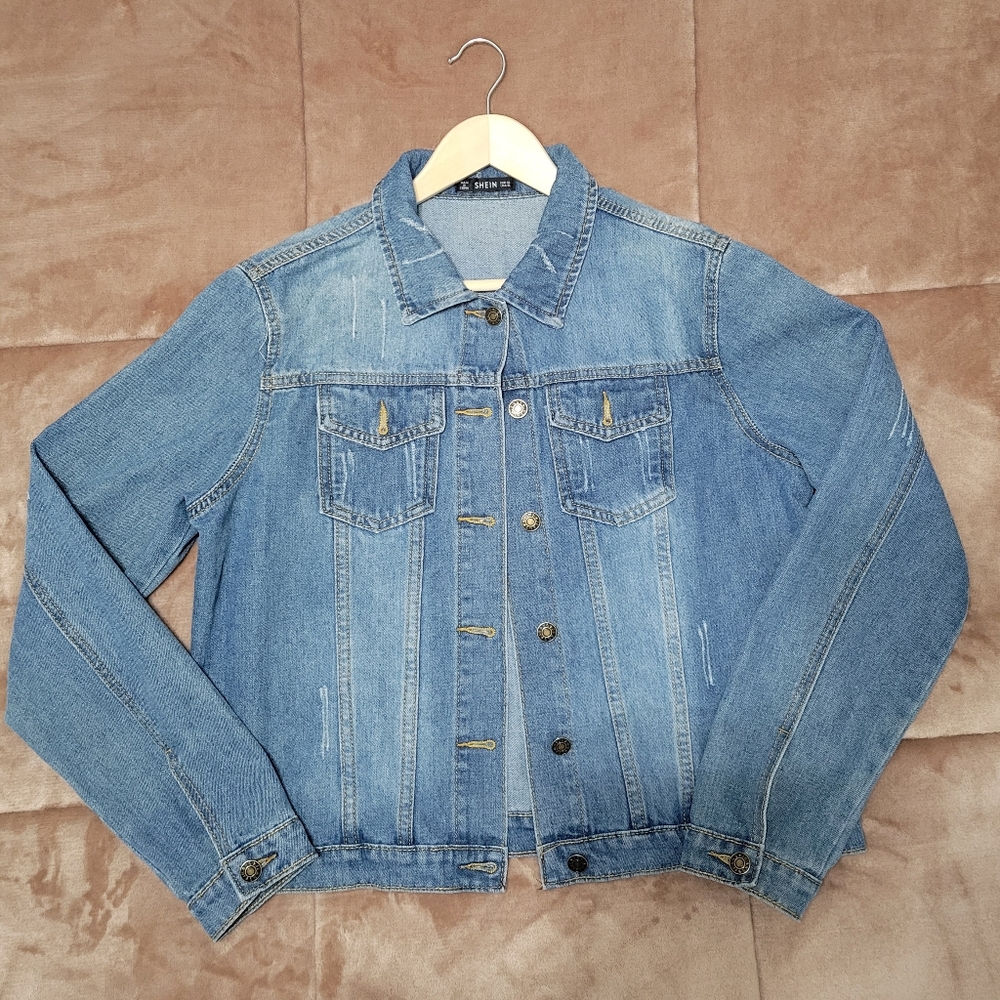 Shein Jean Jacket, XL